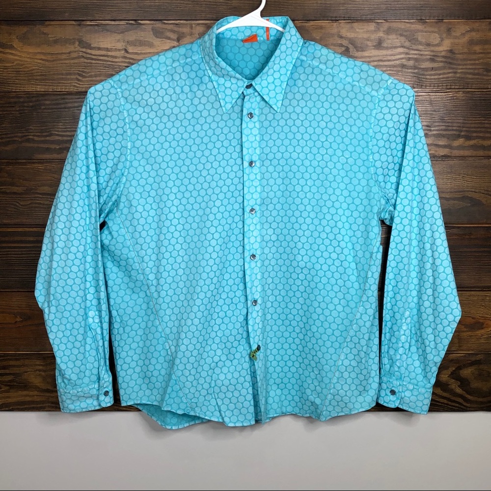 Hugo Boss Dress Shirt Long Sleeve Men Size XXL